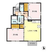 ラ・ピュセル Bの間取り画像
