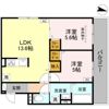TORISIA殿城の間取り画像