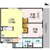 TORISIA殿城の間取り画像