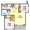 めぞん西田中の間取り画像