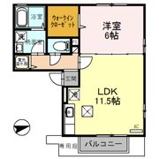 ラフィーネ林Ⅱの間取り画像