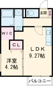 TRIOVE JR久留米駅前の間取り画像