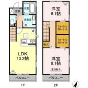 レガーロⅣ A棟の間取り画像