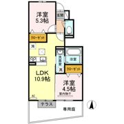 セジュールウィット 秀の間取り画像