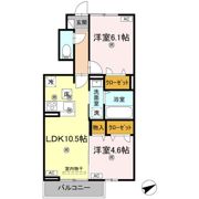 サンハイムハーモニーの間取り画像