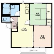 アイリスCの間取り画像
