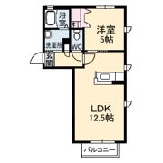 シャーメゾンセシリエール A棟の間取り画像