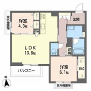 セレンディピティ アトレの間取り画像