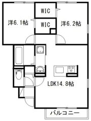 BAND WAGON（バンドワゴン）の間取り画像