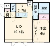 カーサクオーレの間取り画像