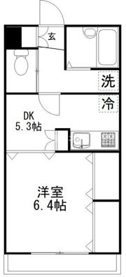 CALE（カル）の間取り画像