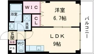 ネオクレスト壱番館の間取り画像