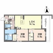 ラ ウェストの間取り画像