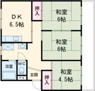 ハイツ渡浜の間取り画像