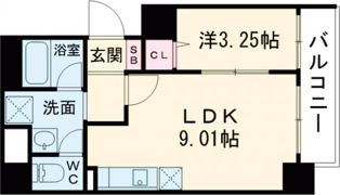ベルヴィ石山の間取り画像