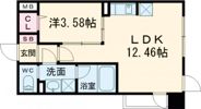 ベルヴィ石山の間取り画像