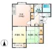 ベルク下山Ⅱの間取り画像