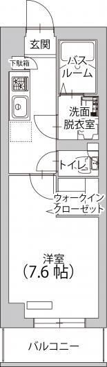 リベルテ甲州街道の間取り画像