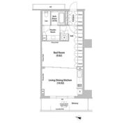 飯田橋ガーデンフラッツの間取り画像