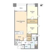 パークナードフィット センター北の間取り画像