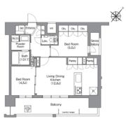 シーズンフラッツ渡辺通の間取り画像