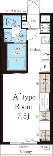 リブリ・モンターニュ町田の間取り画像