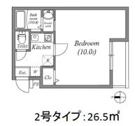 EN西ノ京二条の間取り画像