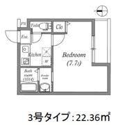 EN西ノ京二条の間取り画像