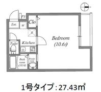EN西ノ京二条の間取り画像