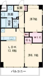 Foret A(フォーレ エー)の間取り画像