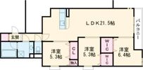 エステート南塚口の間取り画像