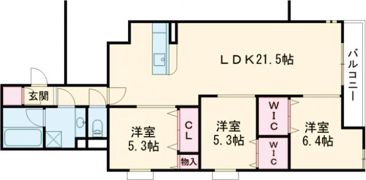 エステート南塚口の間取り画像