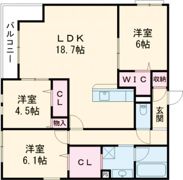 エステート南塚口の間取り画像