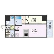 ディアレイシャス名古屋浄心の間取り画像