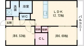 ヴィラ・エザンスの間取り画像