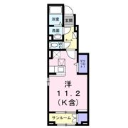 フェリスタ国立の間取り画像