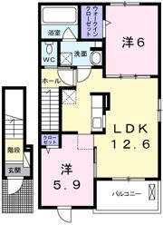 ベル・ソレイユの間取り画像