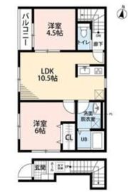 リーブルファイン袋山の間取り画像