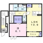コート向田EASTの間取り画像