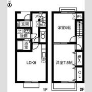 Apricot House A・Bの間取り画像