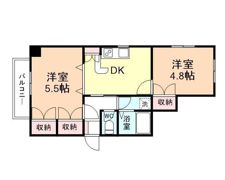 ヴィランオレフォスの間取り画像
