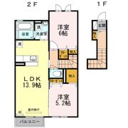 ノースアートヒルズの間取り画像