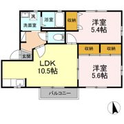 ヴィクトリータウン Eの間取り画像