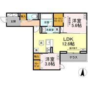 エスペリア中央林間5丁目の間取り画像
