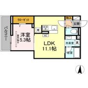 エスペリア中央林間5丁目の間取り画像