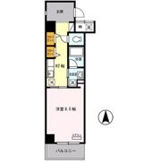 ボナール江坂の間取り画像