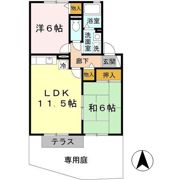 グランドゥール Ⅰの間取り画像