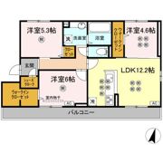BLISS COURT Ⅱの間取り画像