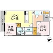 D-residence東手城の間取り画像