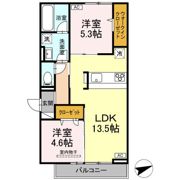 D-residence東手城の間取り画像